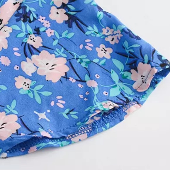 Boho Floral Gypsy Print 60’s Maxi Wrap Dress - Picture 11 of 12